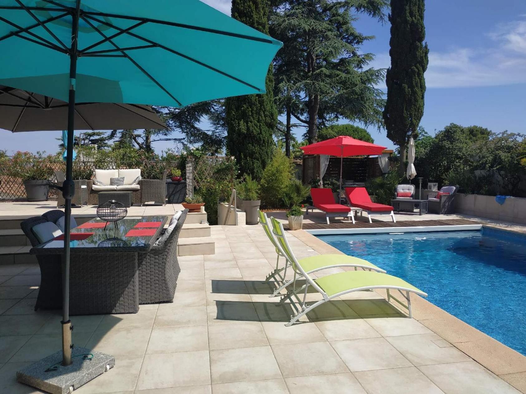 Villa Bella Sun&SPA, Piscine&jacuzzi privés, Suites d'Exception Exclusivement Couple Agde Exterior foto